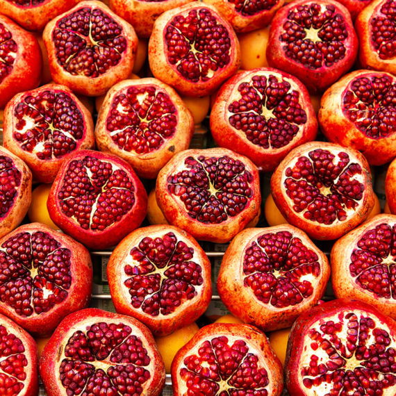 pomegranates